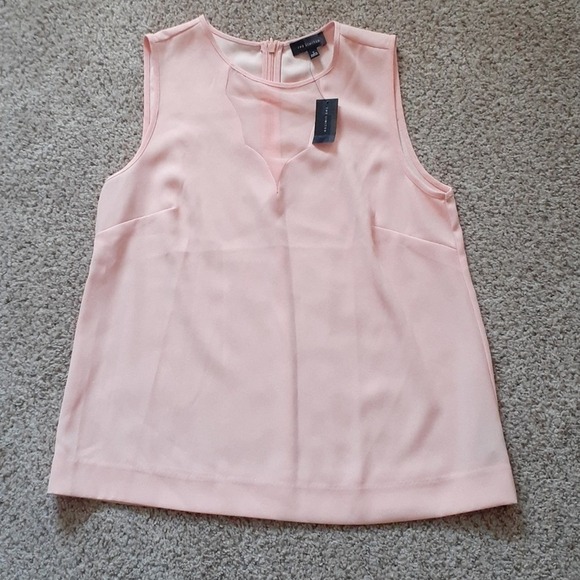 NWT THE LIMITED peach sheer lining top, $59.95 - Picture 4 of 7